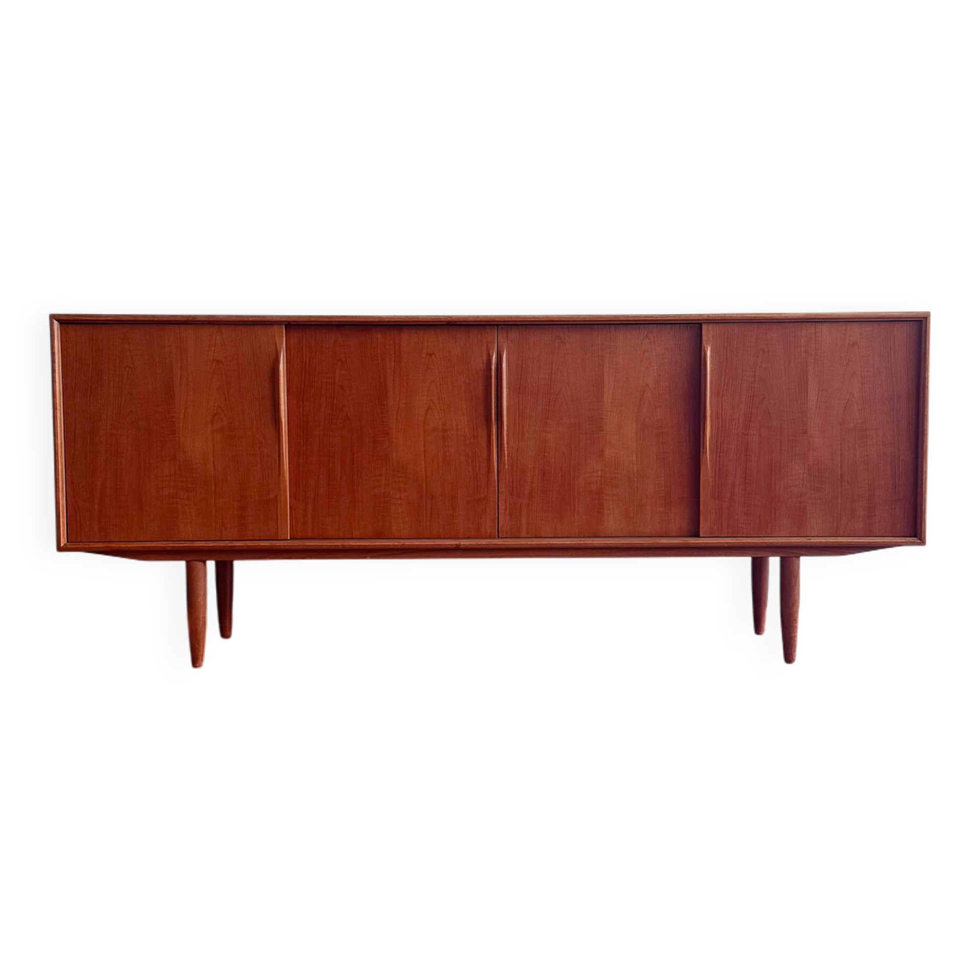Enfilade danoise vintage en teck par Axel Christensen Odder, années 1960