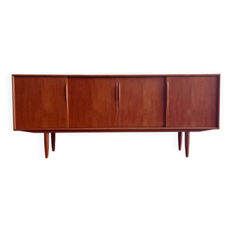 Enfilade danoise vintage en teck par Axel Christensen Odder, années 1960
