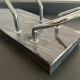 Vintage bottle holder in marble and metal