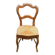 Louis Philippe chair in cherry wood circa 1900