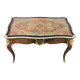 Boulle marquetry desk table, Napoleon 3 period