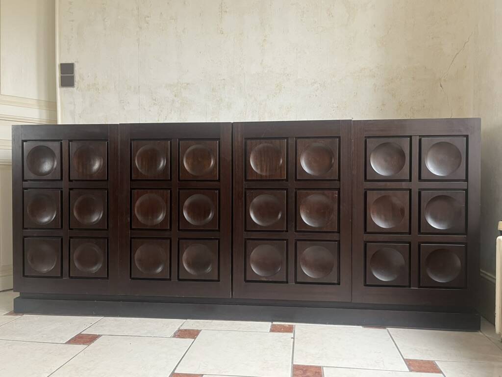 Belgian sideboard from the 1970s by Coene or Gerhard Bartels