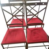 4 Jansen house style chairs