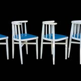 Set of 4 vintage Thonet corner chairs
