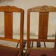 Sièges art déco assortis: 1 fauteuil bridge et 2 chaises