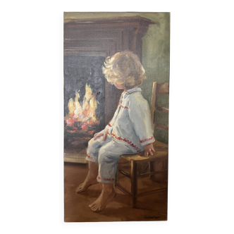 Tableau peinture à l’huile de Laurence Bost