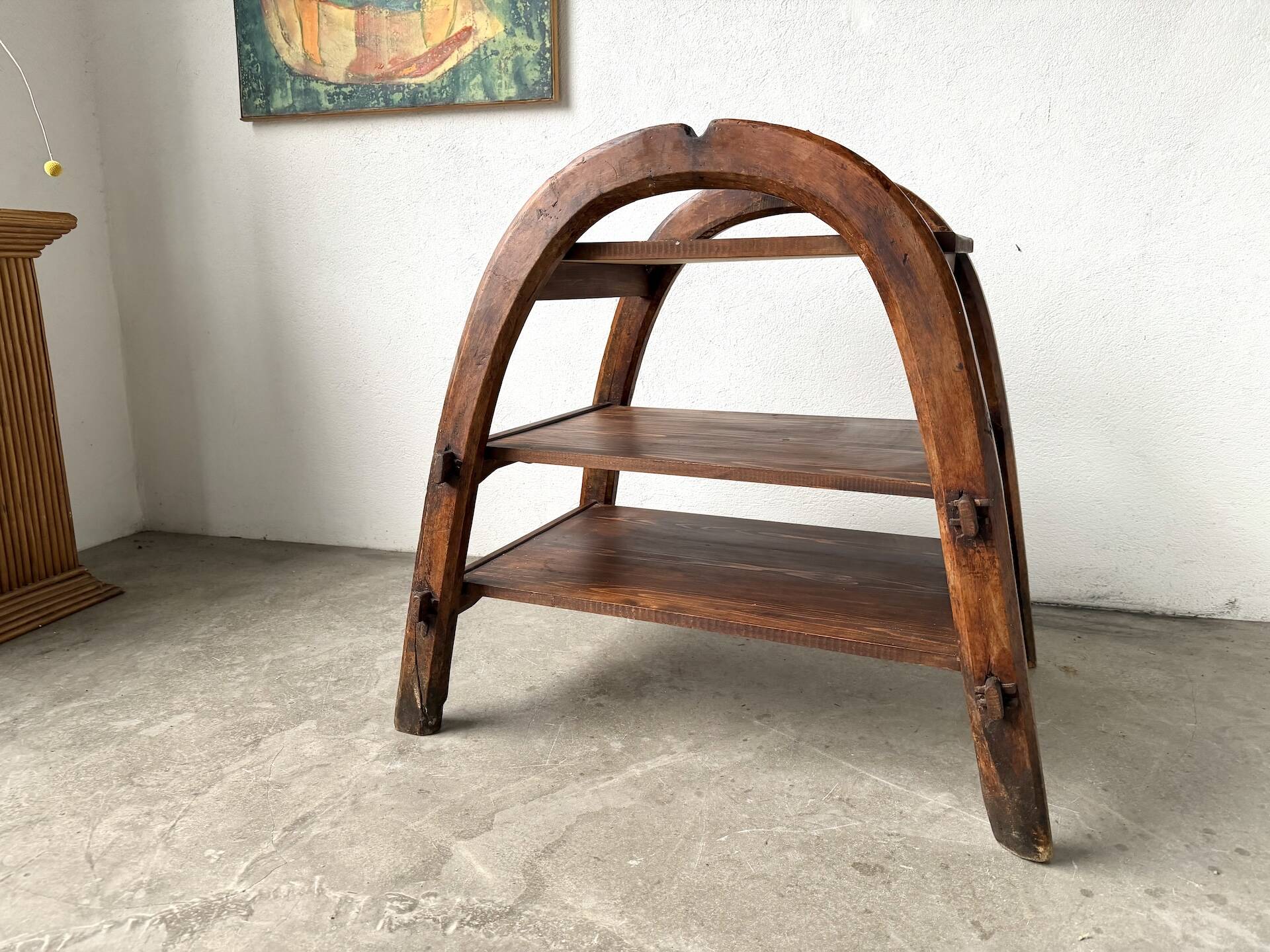 Brutalist Shelf in Solid Wood