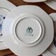 6 vintage dessert plates earthenware Moulin des Loups - Iris pattern