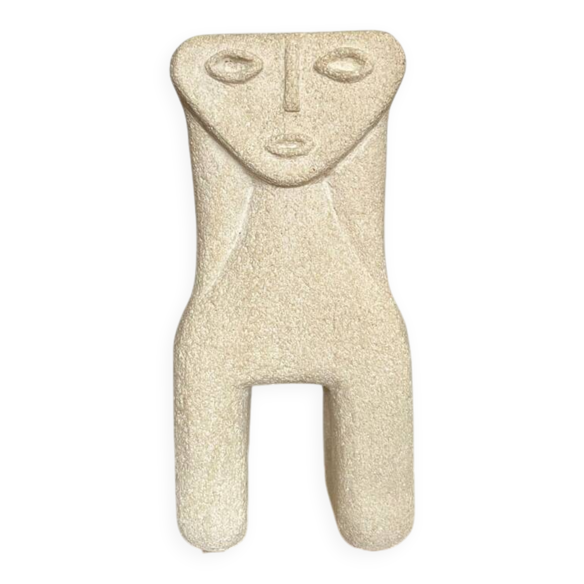 Stone lamp by sculptor Albert Tormos