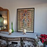 Original esoteric poster "Micro Cosmus" by Giovanni Tavaglione 1982
