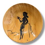 Important fruit bowl Grandjean Jourdan in Vallauris