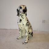 Ceramic dog 60s life-size