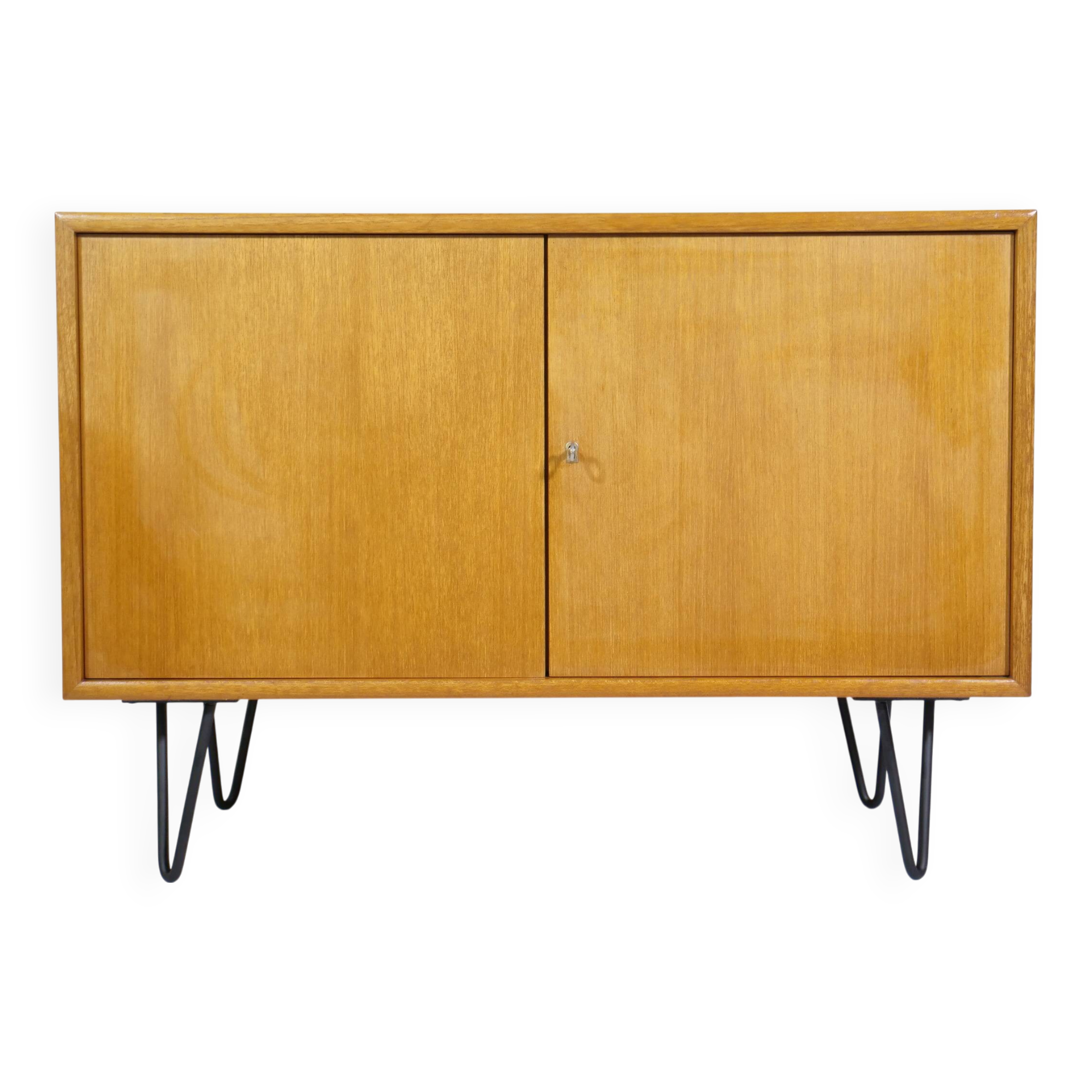 Teak sideboard vintage chest of drawers by WK Möbel, 1960s