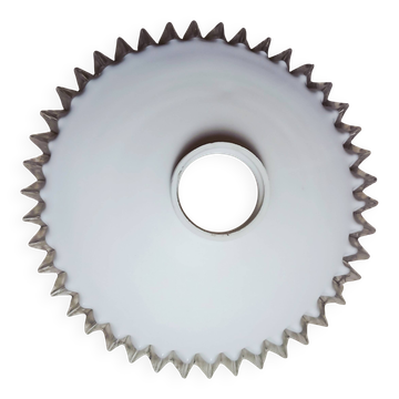 Abat jour ancien en opaline plissée
