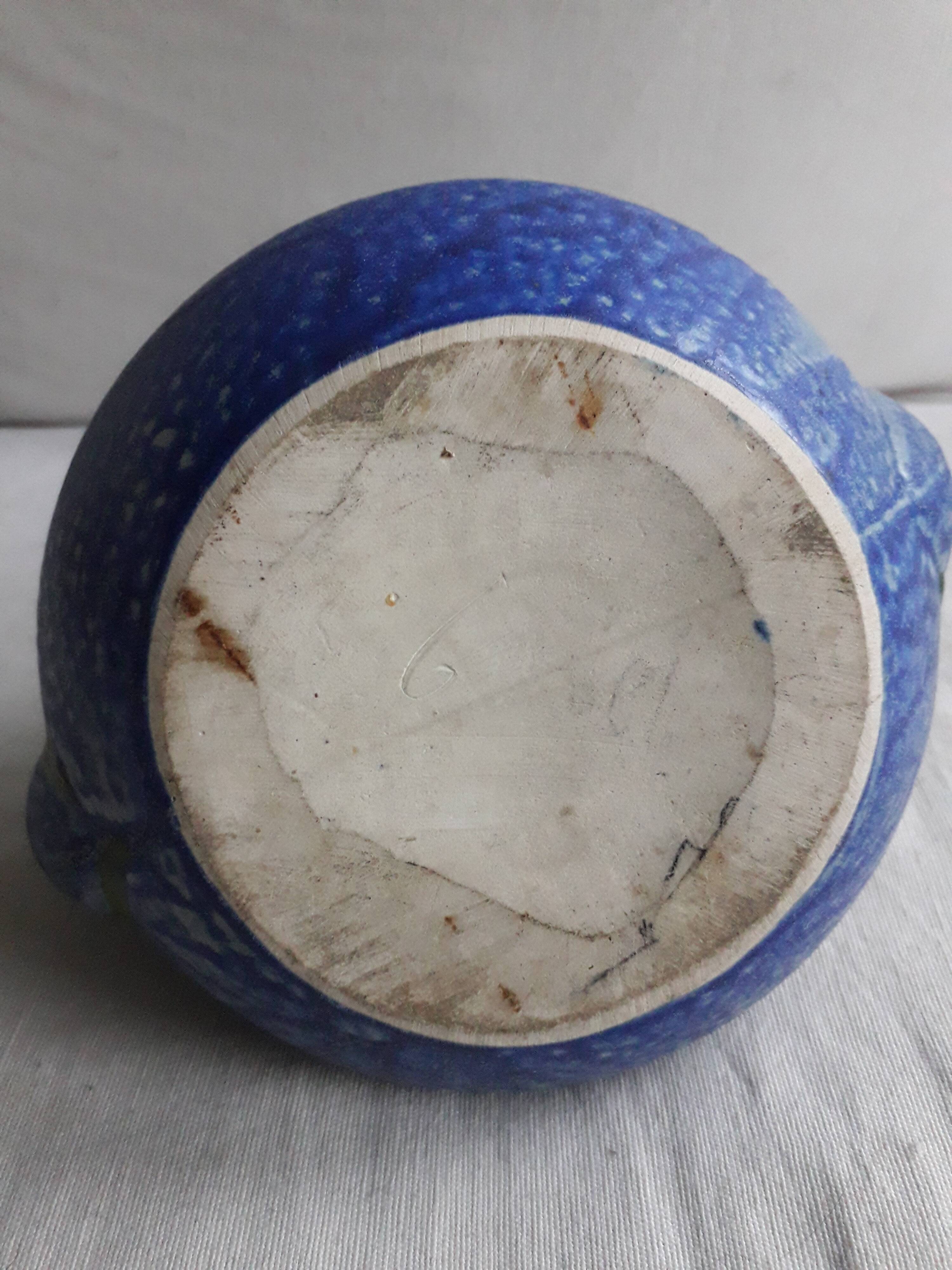 Vintage vase signed Gréber