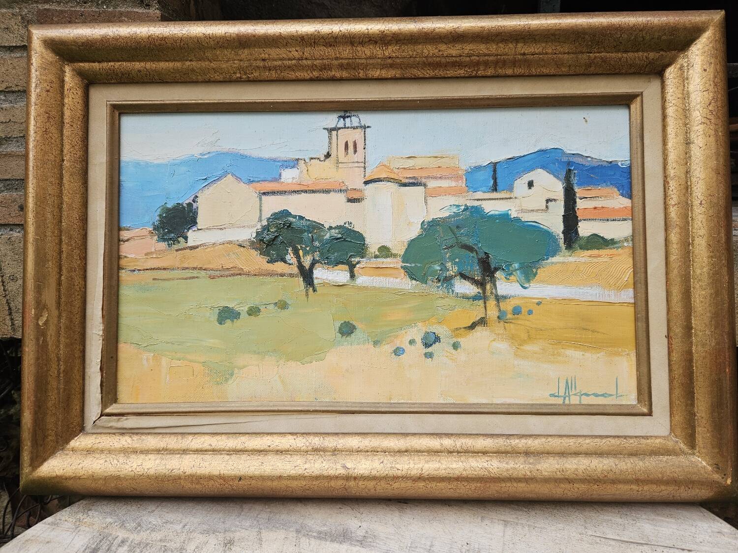 Painting of the south of France