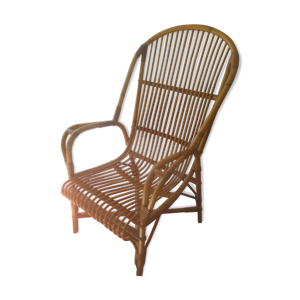 fauteuil en rotin années