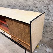 Vintage Formica sideboard from the 1960s/70s, Scandinavian Midcentury modern