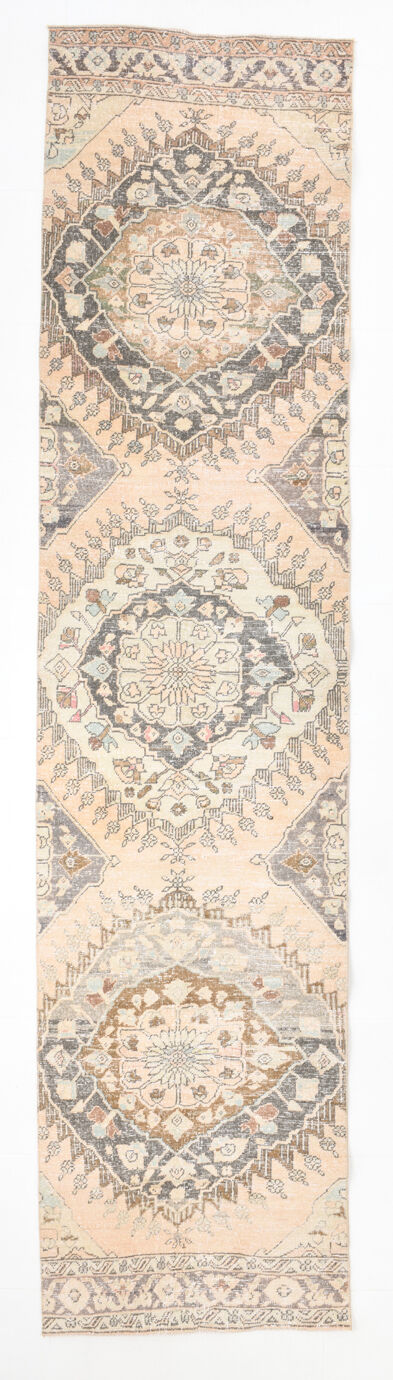 3x13 long wool turkish runner rug