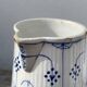 Antique Digoin Sarreguemines blue and white tea set