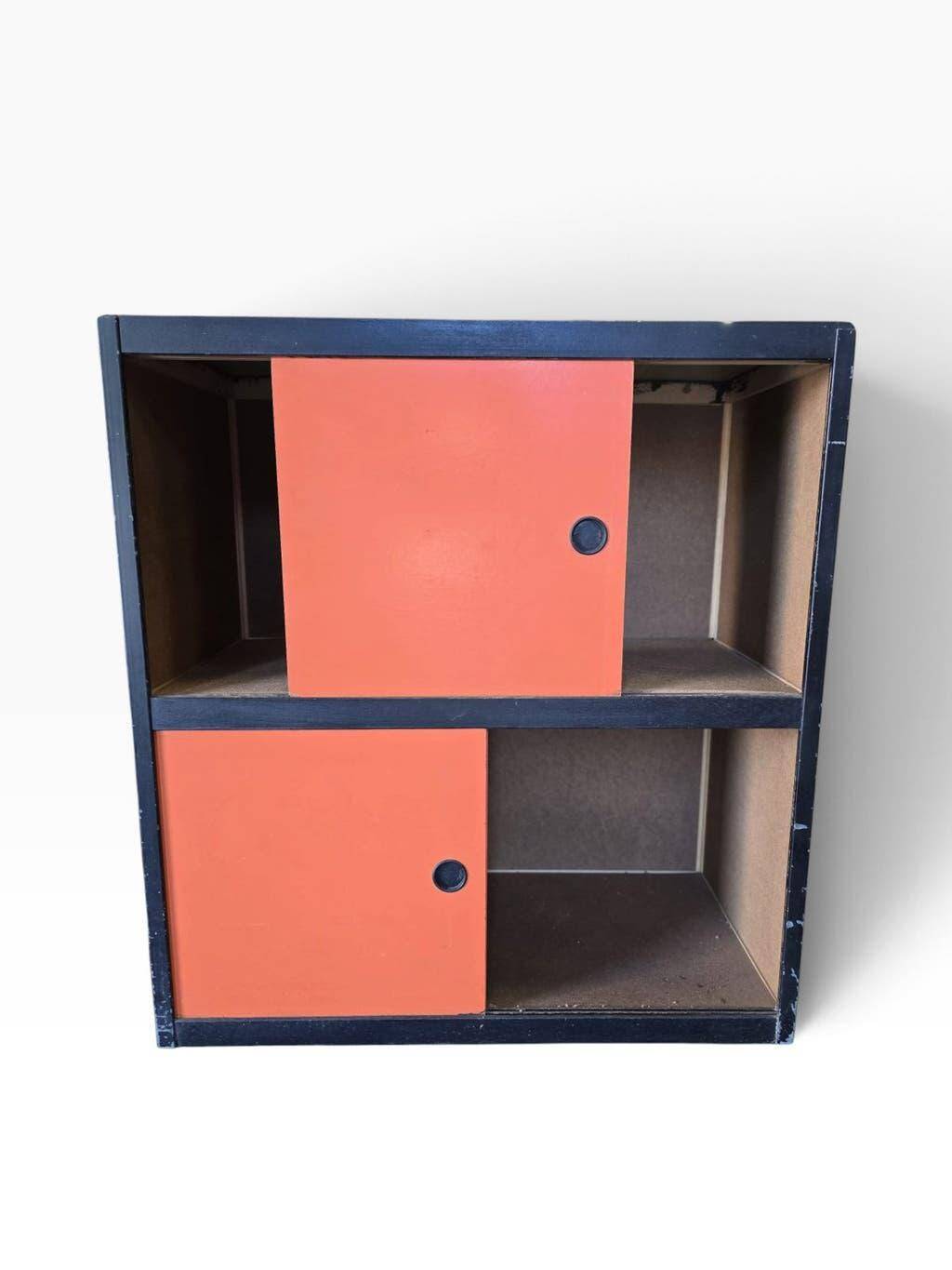 Vintage orange sliding door wardrobe kewlox