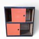 Vintage orange sliding door wardrobe kewlox