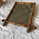 Miroir faux bambou 