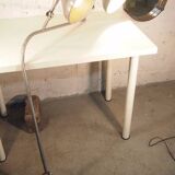 Jumo gs1 adjustable double workshop desk lamp - industrial modernist