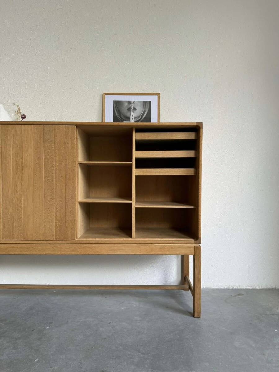 Kurt Østervig oak vintage cabinet