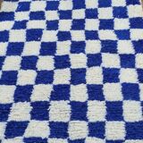 Tapis berbèrebohemian en laine fait main 150 X 100 CM