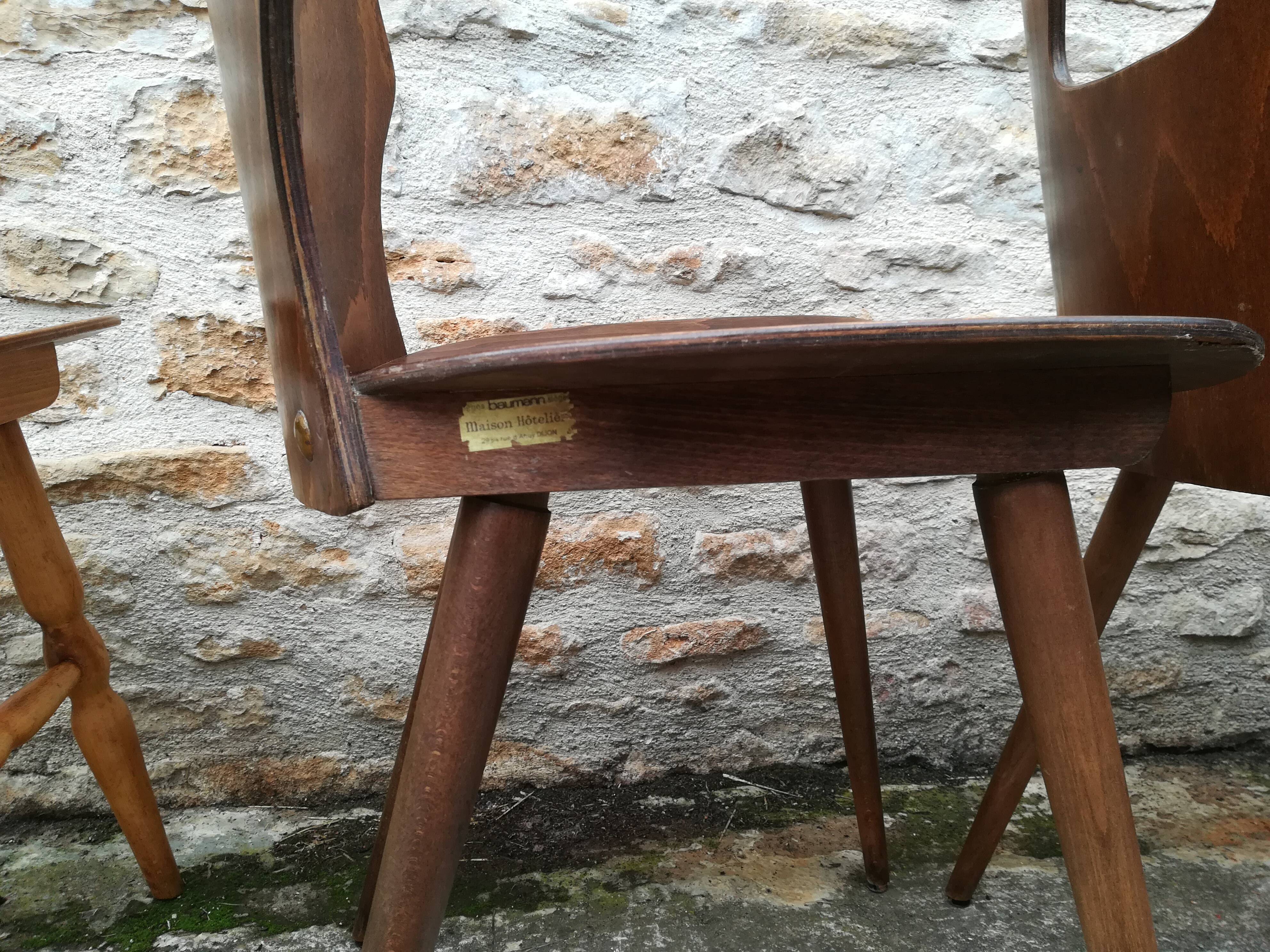 Set of 8 bistro chairs