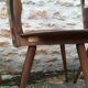Lot de huit chaises bistrot depareillées