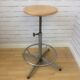 Industrial stool adjusted height