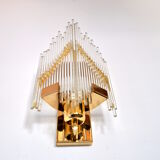 Wall lamp  triangular Crystal Murano