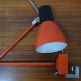 Adjustable industrial table lamp, czechoslovakia,1960's.