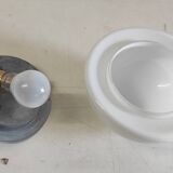 Opaline globe ceiling or wall light 16 cm - mid. 20th century