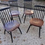 4 Fanett type chairs designed by Ilmari Tapiovara