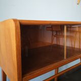 Meuble télé/radio vintage, tchèque (Opp. Hodonin)