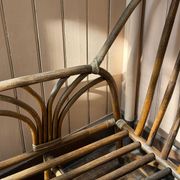Rattan armchair