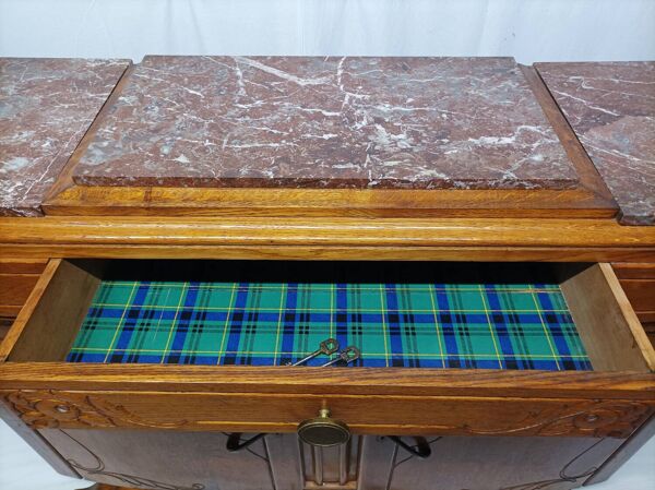 Ancien buffet bas art déco