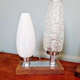 Paire de lampes de chevet Mid-century, années 1950-60