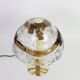 Smoked glass table lamp by Murano for Kalmar, Austria, 1970s.