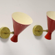 Pair Italian wall in the style of the 50's
