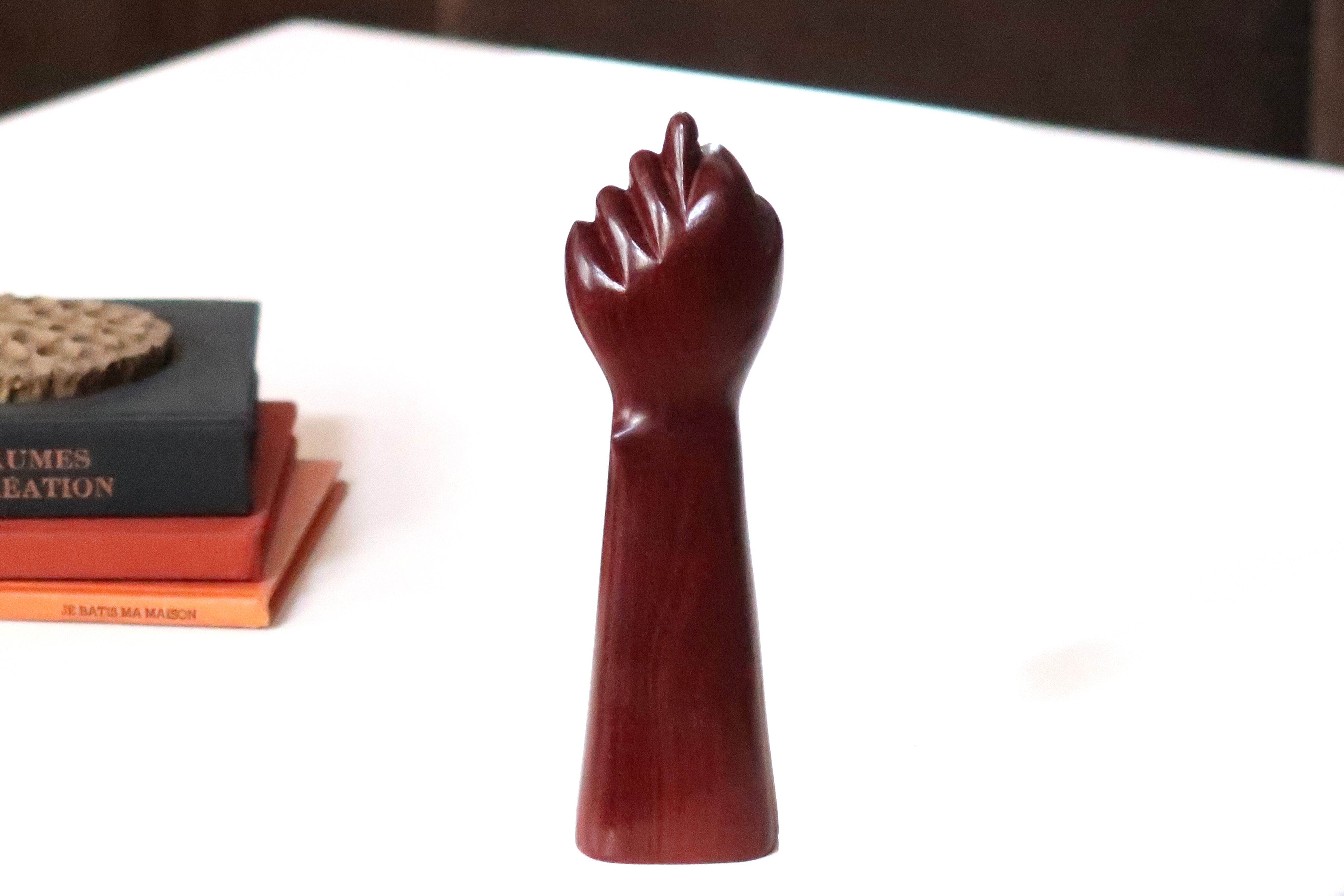 Wooden hand paper press, 70s
