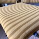 Lafuma folding chairs in velvet and gold metal