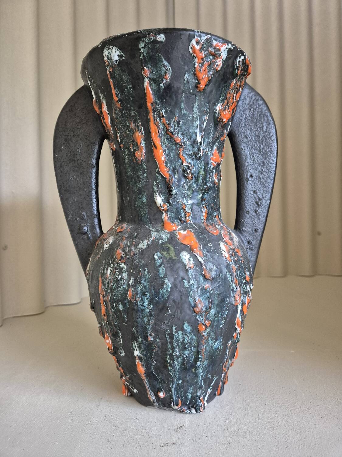 Lot of Vallauris type vases