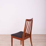 Vintage Teak & Fabric Dining Chairs by Leslie Dandy for G-Plan, 1960s, Set of 4