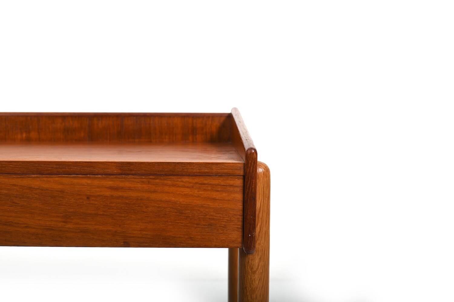 Teak and Oak Nightstands by Børge Mogensen 1950s.