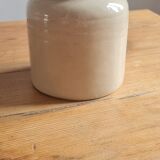 Stoneware mustard pot