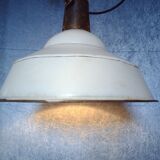 Industrial pendant, white.